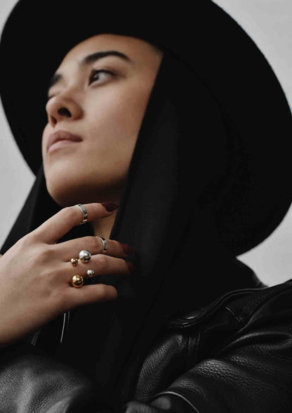 Big Bomb Multisize Ring - Gold