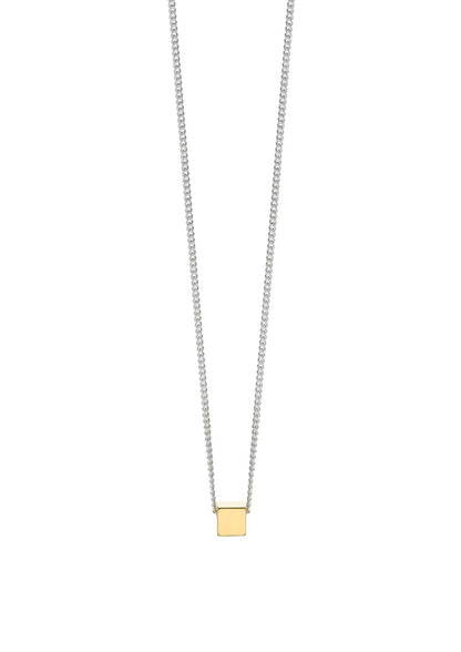 Box Necklace - Gold