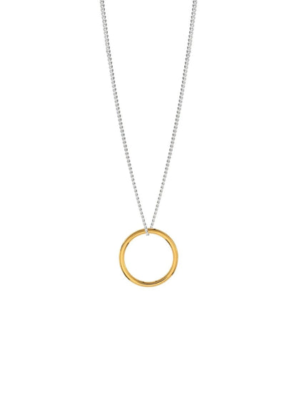Circle Necklace - Gold